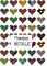 Metallic Designed Heart Stickers – Assorted Patterns, 400 Count | Classroom Rewards, Crafts & Scrapbooking